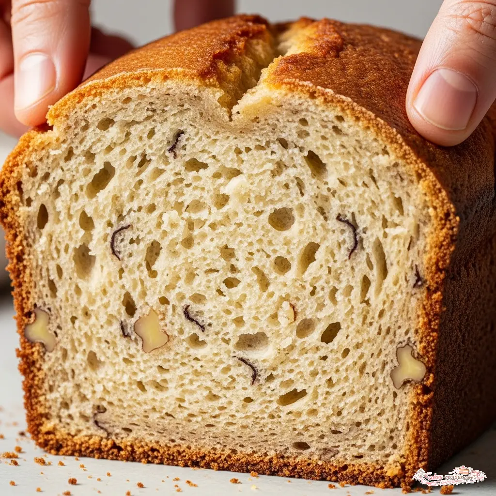 banana bread made with margarine