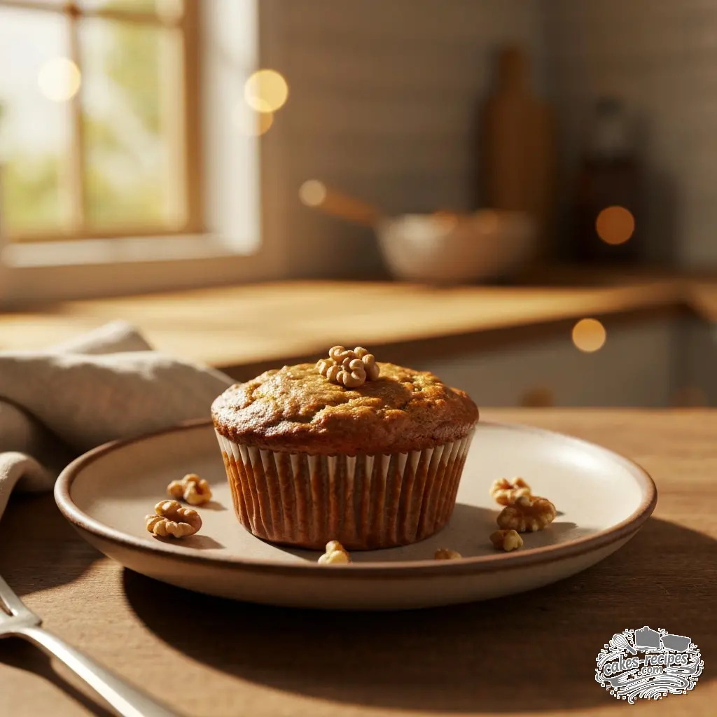 banana walnut muffins vegan final presentation
