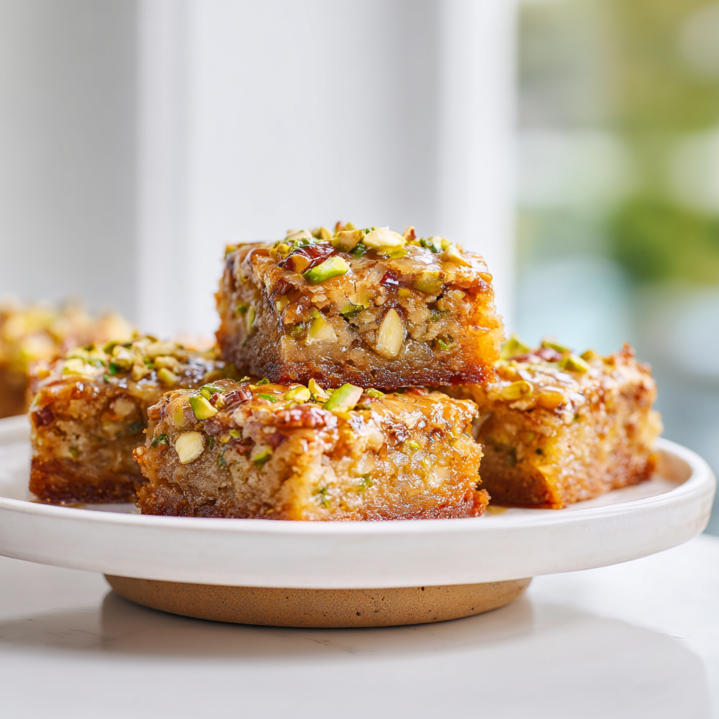baklava blondies