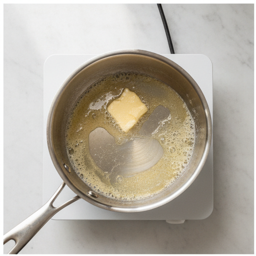 banana bread with brown butter - step 1