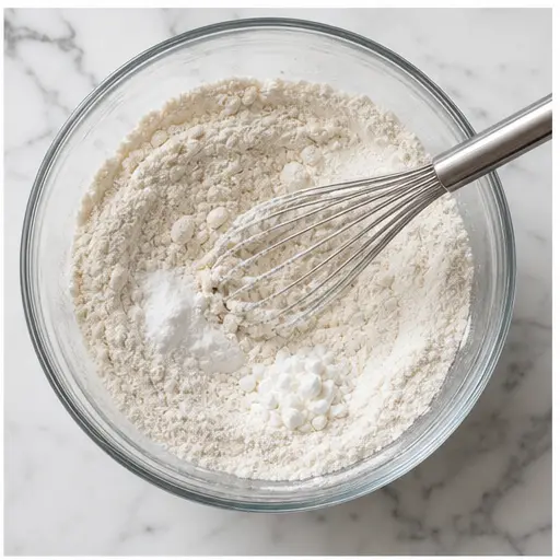 Step 2: Whisking dry ingredients