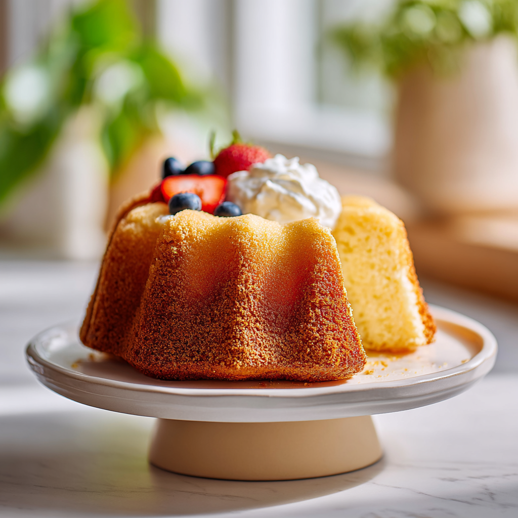 best pound cake - final presentation