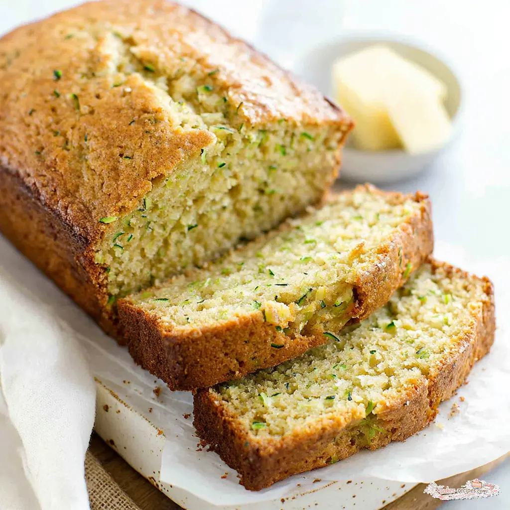 best zucchini bread - final presentation