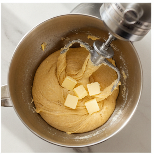 brioche dinner rolls - step 2