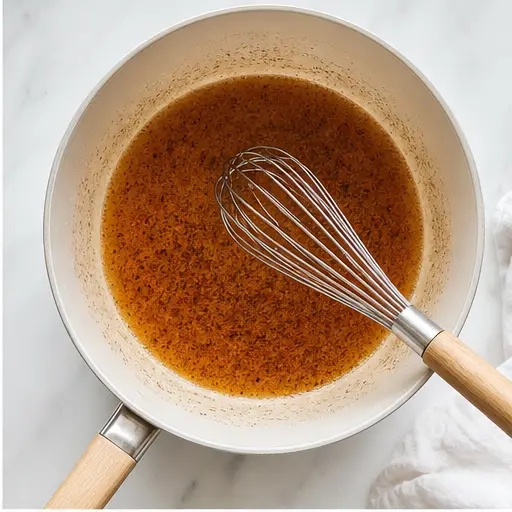 Browning butter until golden