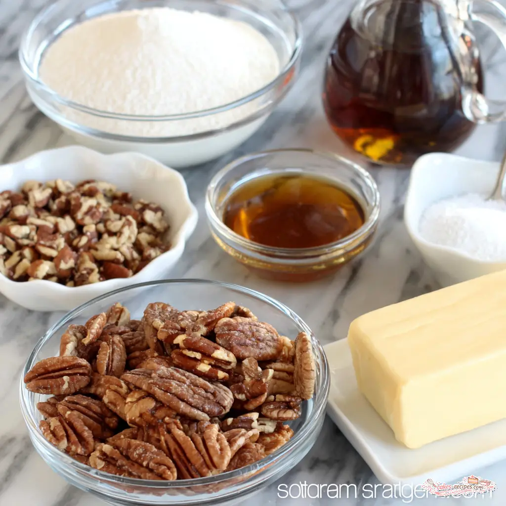 buttermilk pecan pralines - main ingredients