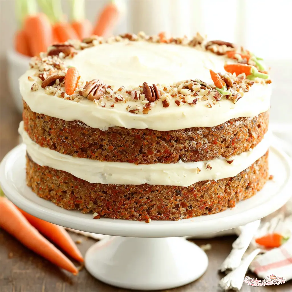 carrot cake - final presentation