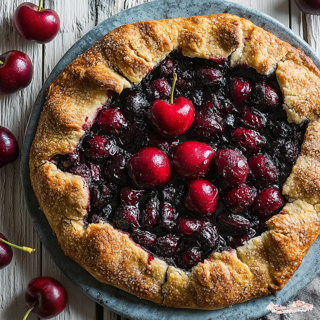 cherry galettes recipe