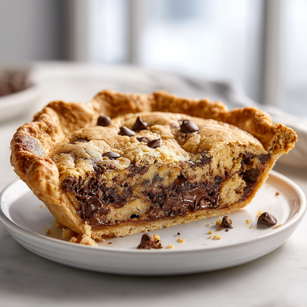 chocolate chip cookie pie