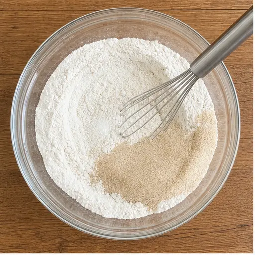 Step 1: Whisk dry ingredients