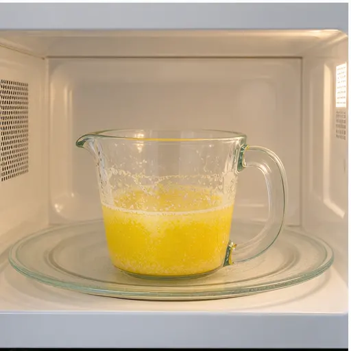 Step 3: Melting butter for the pan