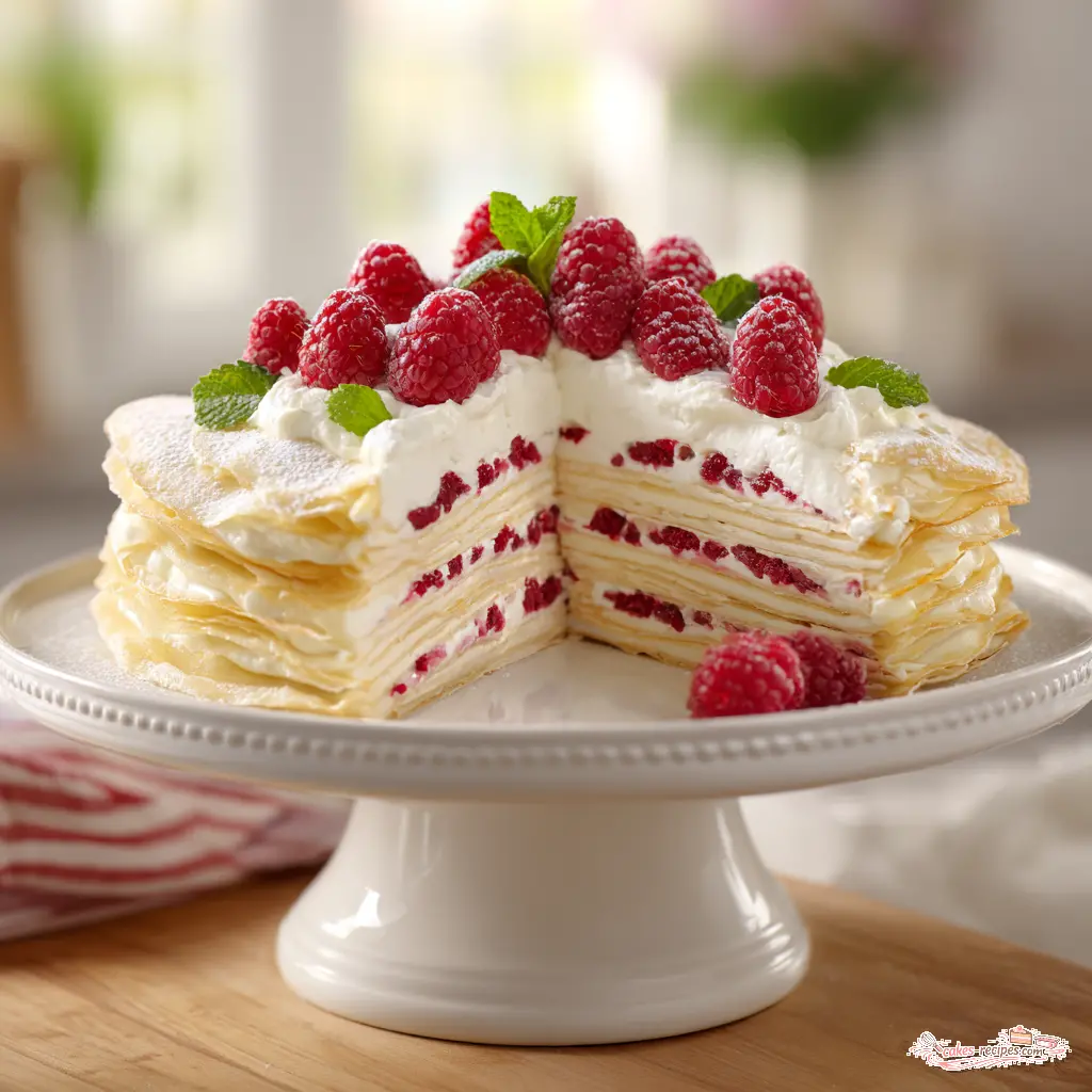 crepe cake - final presentation