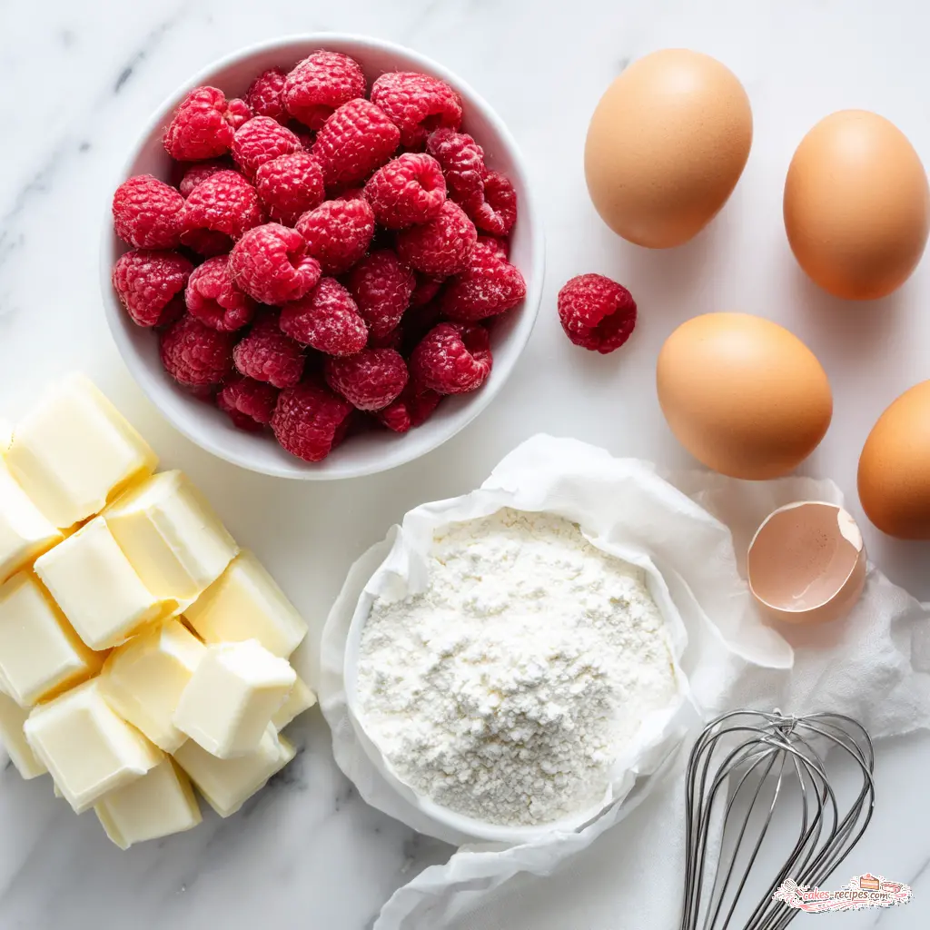 crepe cake - main ingredients
