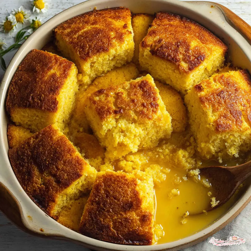 crispy homemade cornbread biscuits