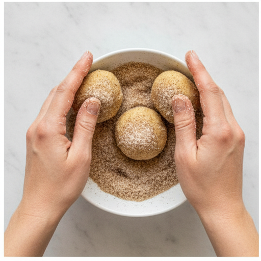 dirty chai snickerdoodles - step 3