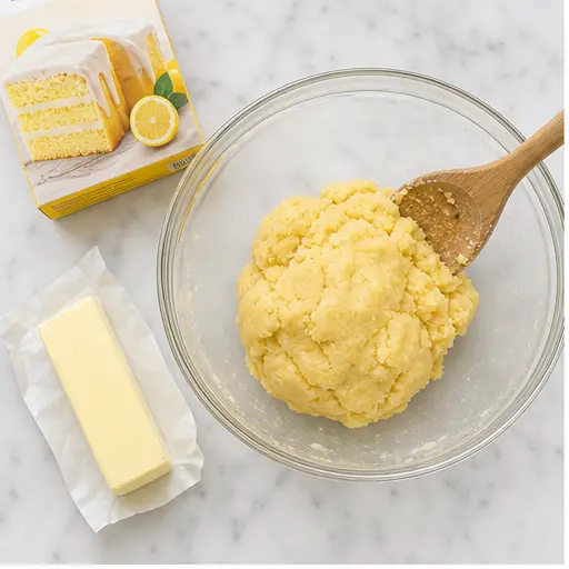 Step 1: mixing crust dough