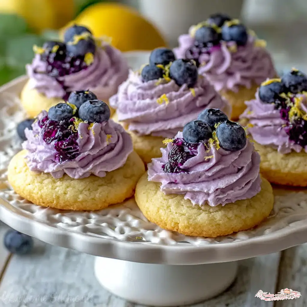 lemon blueberry cookies