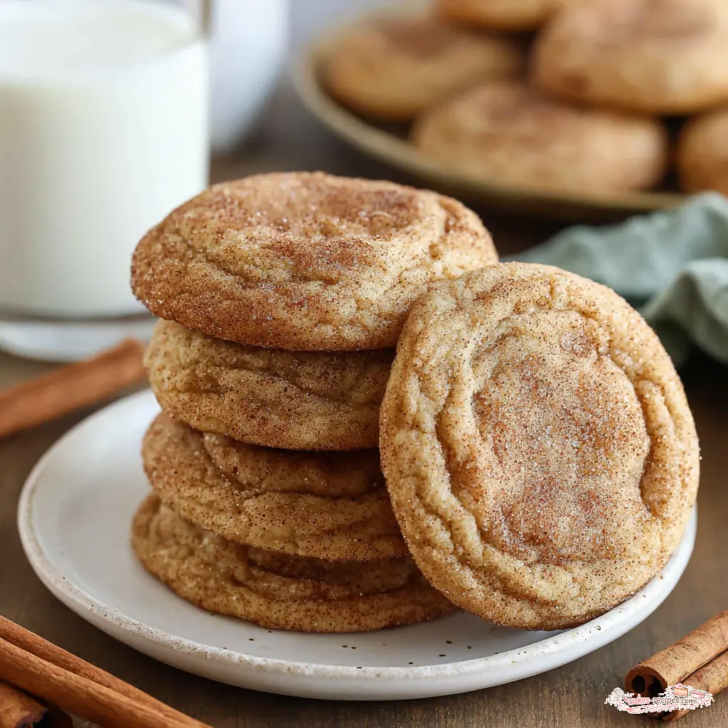 maple pecan snickerdoodle cookies - final presentation