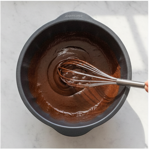 pudding filled bundt cake - step 2
