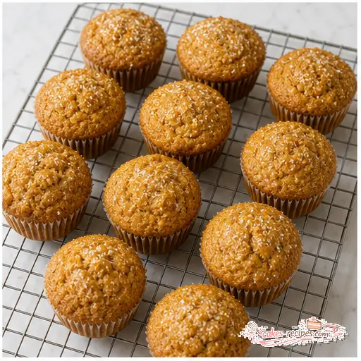 Step 4: Baked muffins cooling