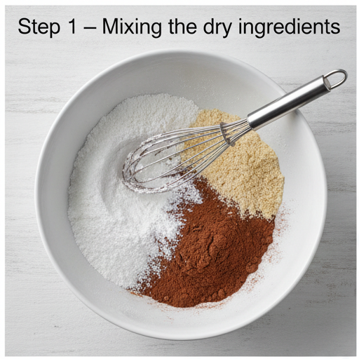 samoa macaroons - step 1