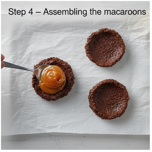 samoa macaroons - step 4