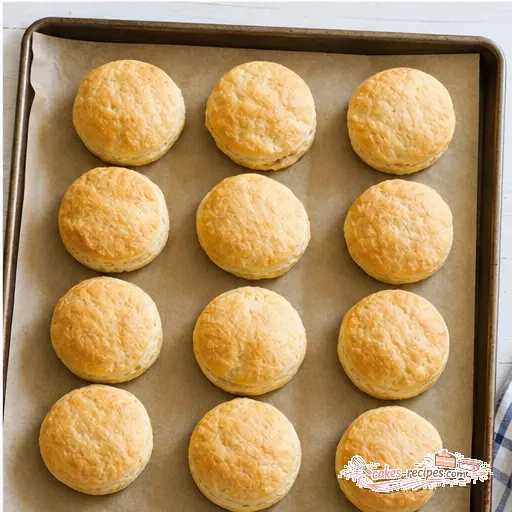 Step 4: Arranging sealed biscuits on baking sheet