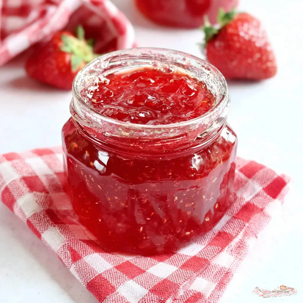 strawberry jam recipe