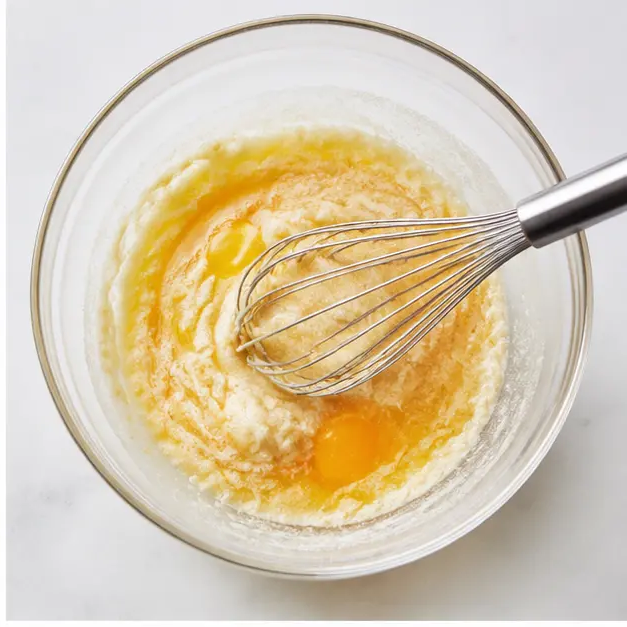 Step 2: Whisking together the wet ingredients