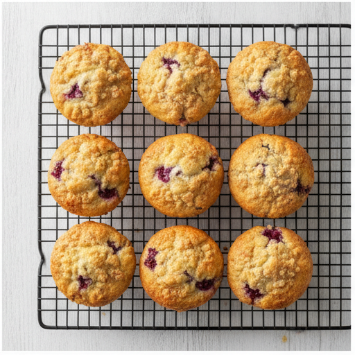 berry cream cheese muffins - step 4