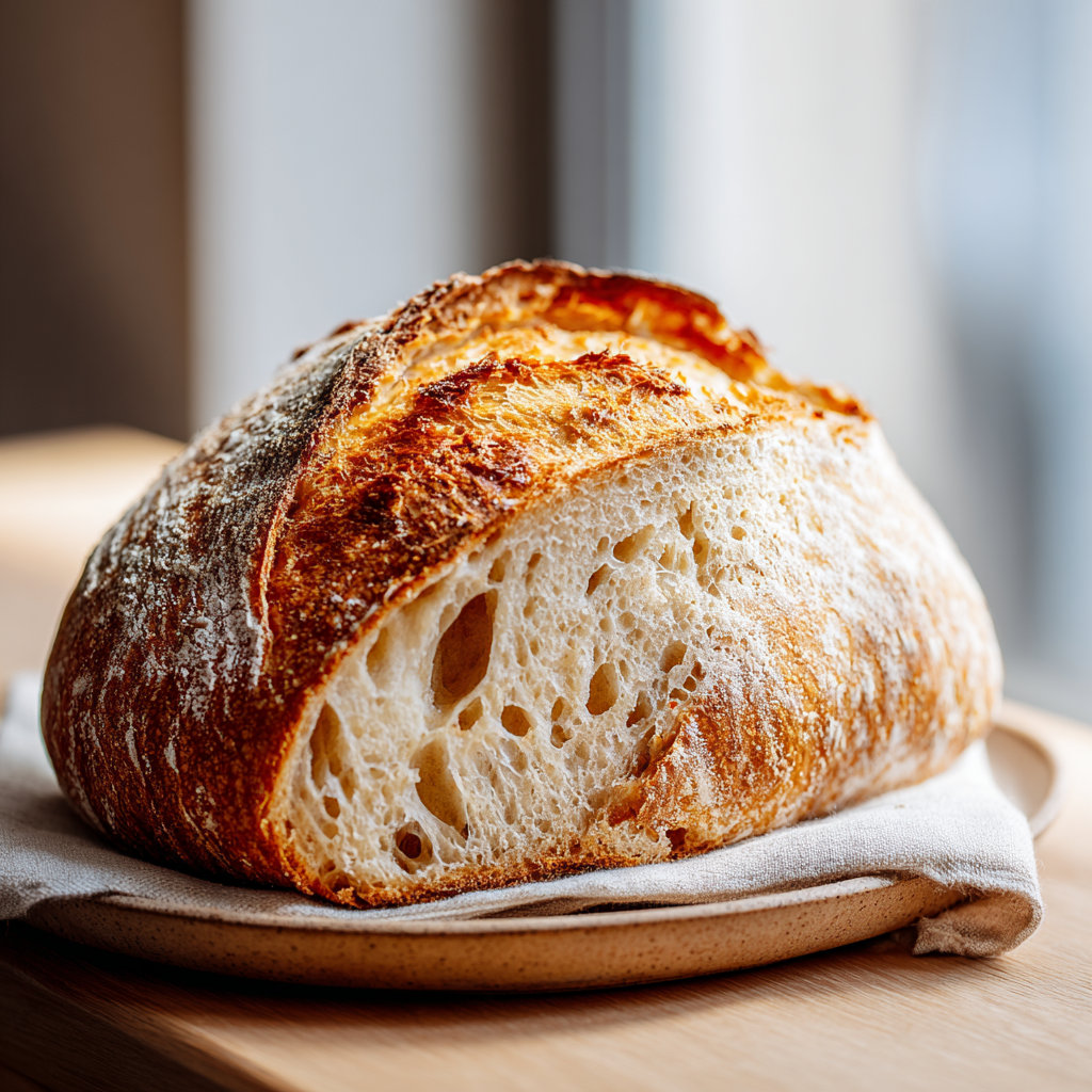 best sourdough bread recipe - final presentation