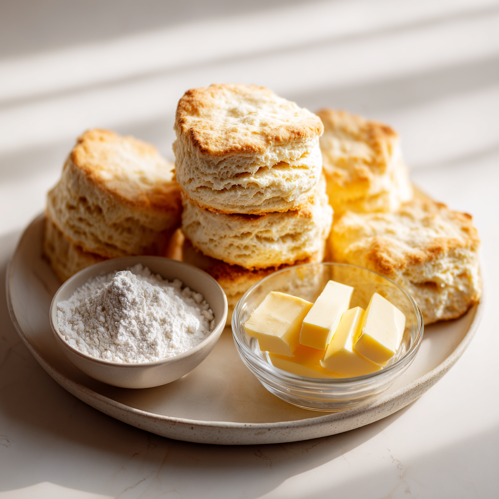 biscuit recipe 1940s - main ingredients