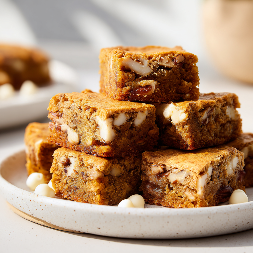 blondie recipe - final presentation