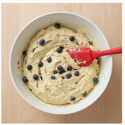adding eggs and vanilla to the batter