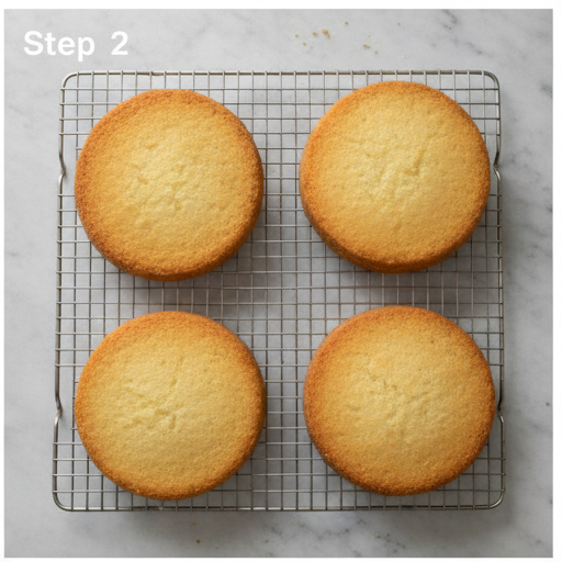 brazilian coconut custard cake - step 2