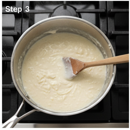brazilian coconut custard cake - step 3