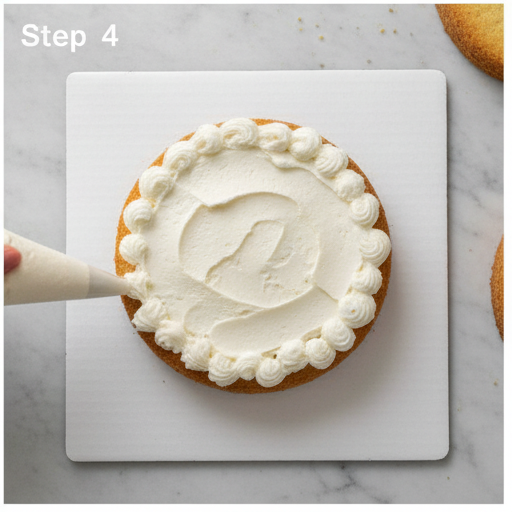 brazilian coconut custard cake - step 4