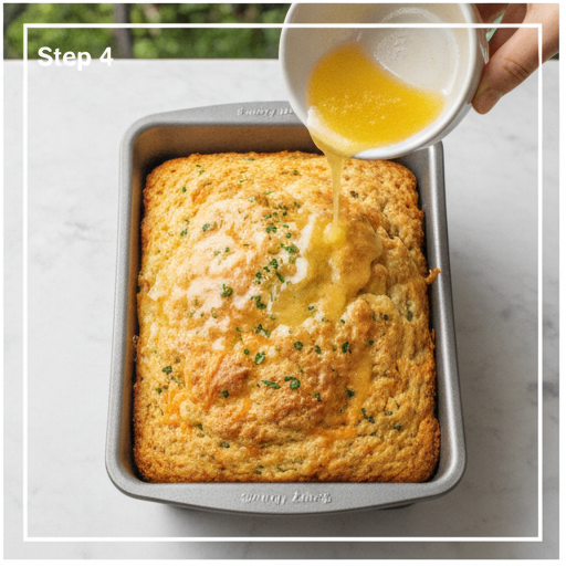 cheddar bay biscuit loaf - step 4