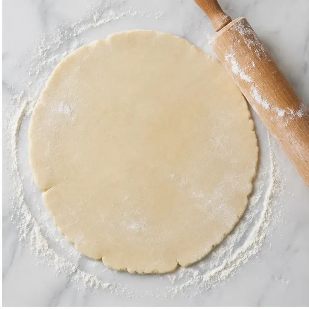 Step 2: Rolling out pie dough