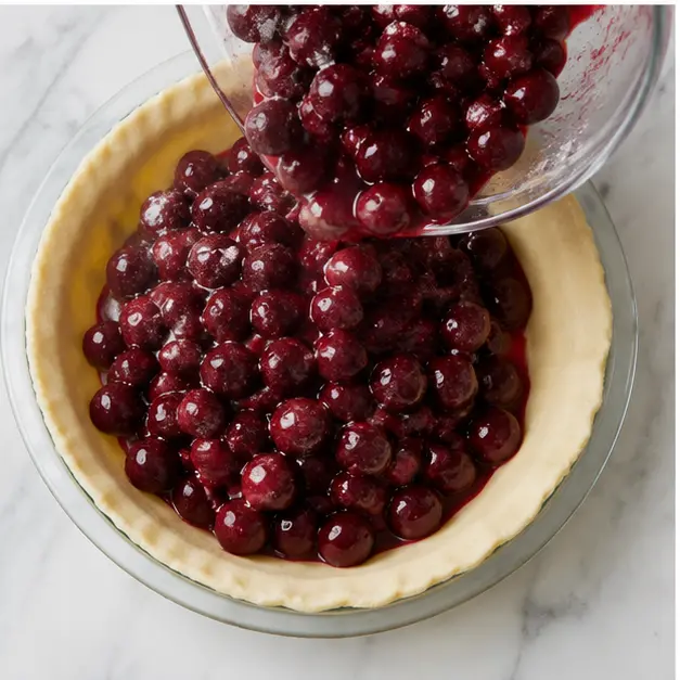 Step 3: Filling the pie crust