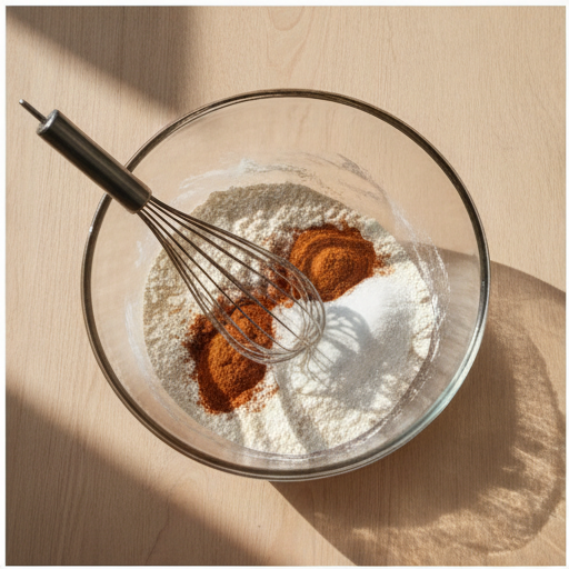 chewy pumpkin spice cookies - step 1