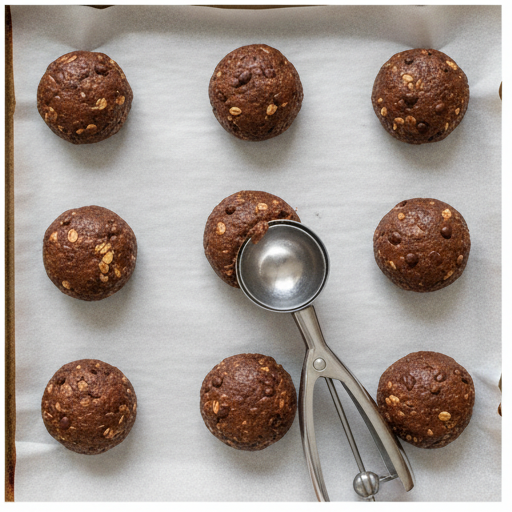 chocolate oatmeal cookies - step 4