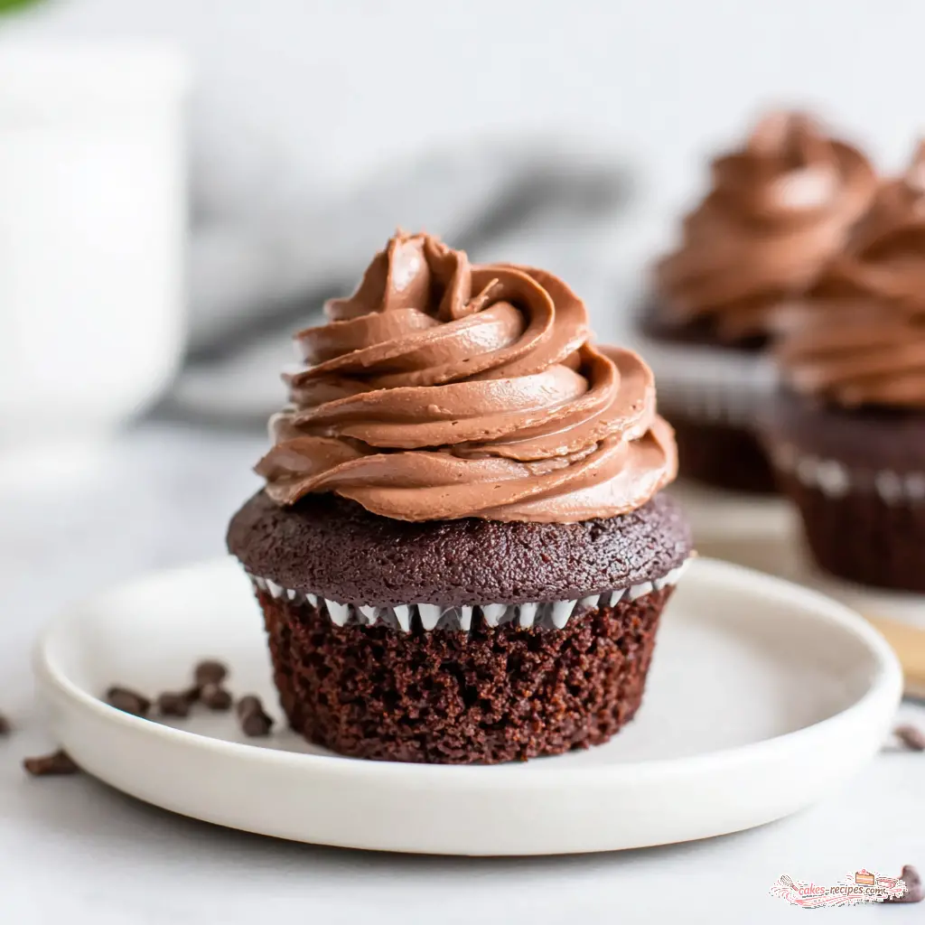 chocolate cream cheese frosting - final presentation