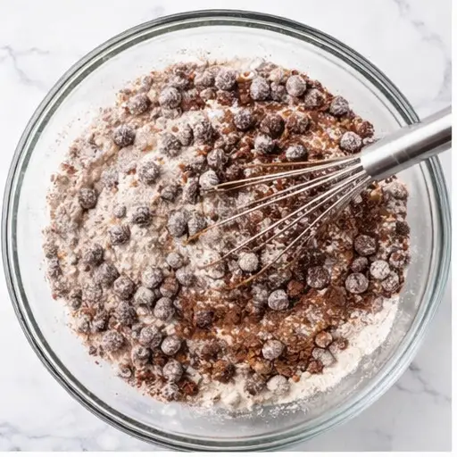 Step 1: Whisk dry ingredients together