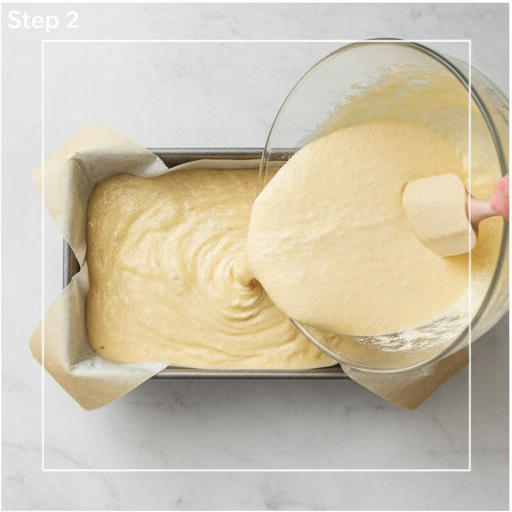 cinnamon zucchini bread - step 2