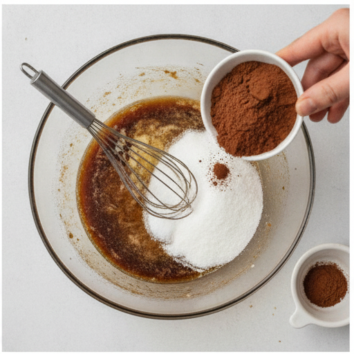 coconut brownie recipe - step 2