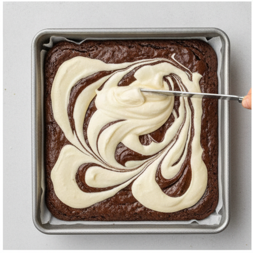 coconut brownie recipe - step 3