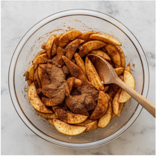 dutch caramel apple pie - step 3
