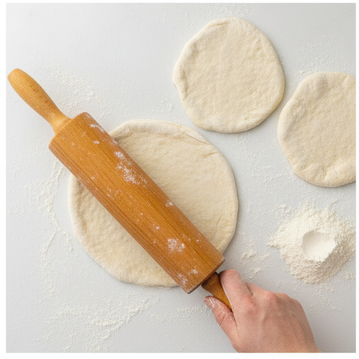 easy garlic naan bread - step 3