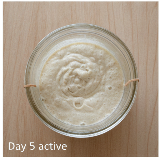 easy sourdough starter recipe - step 3